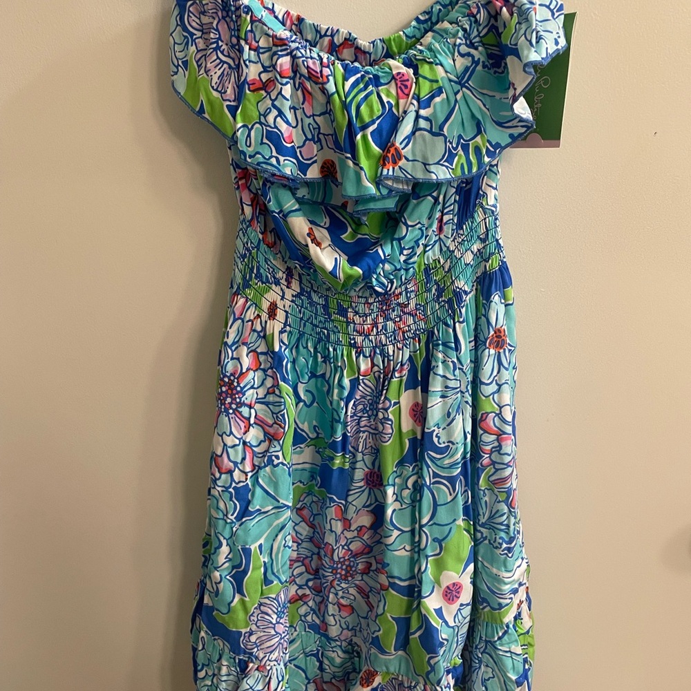 Floral Off-Shoulder Dress
